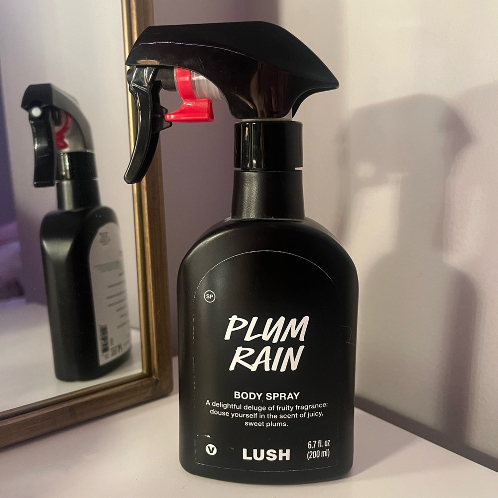 Lush Plum Rain Body Spray NWT